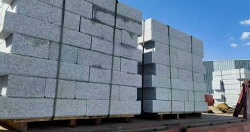 孝感 路沿石装车出货