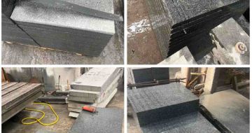 孝感 芝麻黑地铺石材