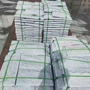 孝感 芝麻白蘑菇石装车出货