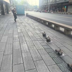 孝感仿古石铺装效果