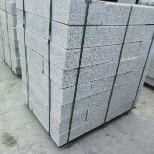 孝感 芙蓉白火烧两面路沿石