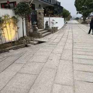 孝感仿古石铺装效果