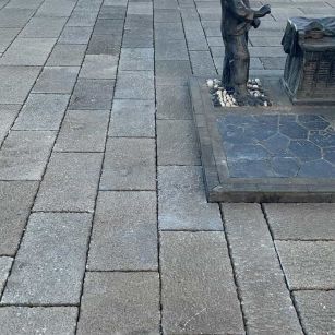 孝感仿古石铺装效果