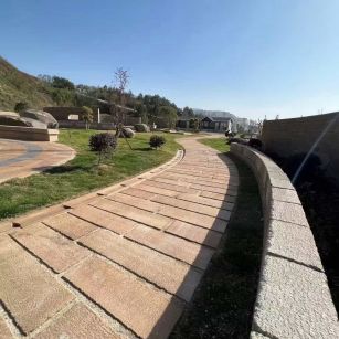 孝感仿古石铺装效果