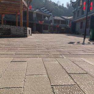 孝感仿古石铺装效果