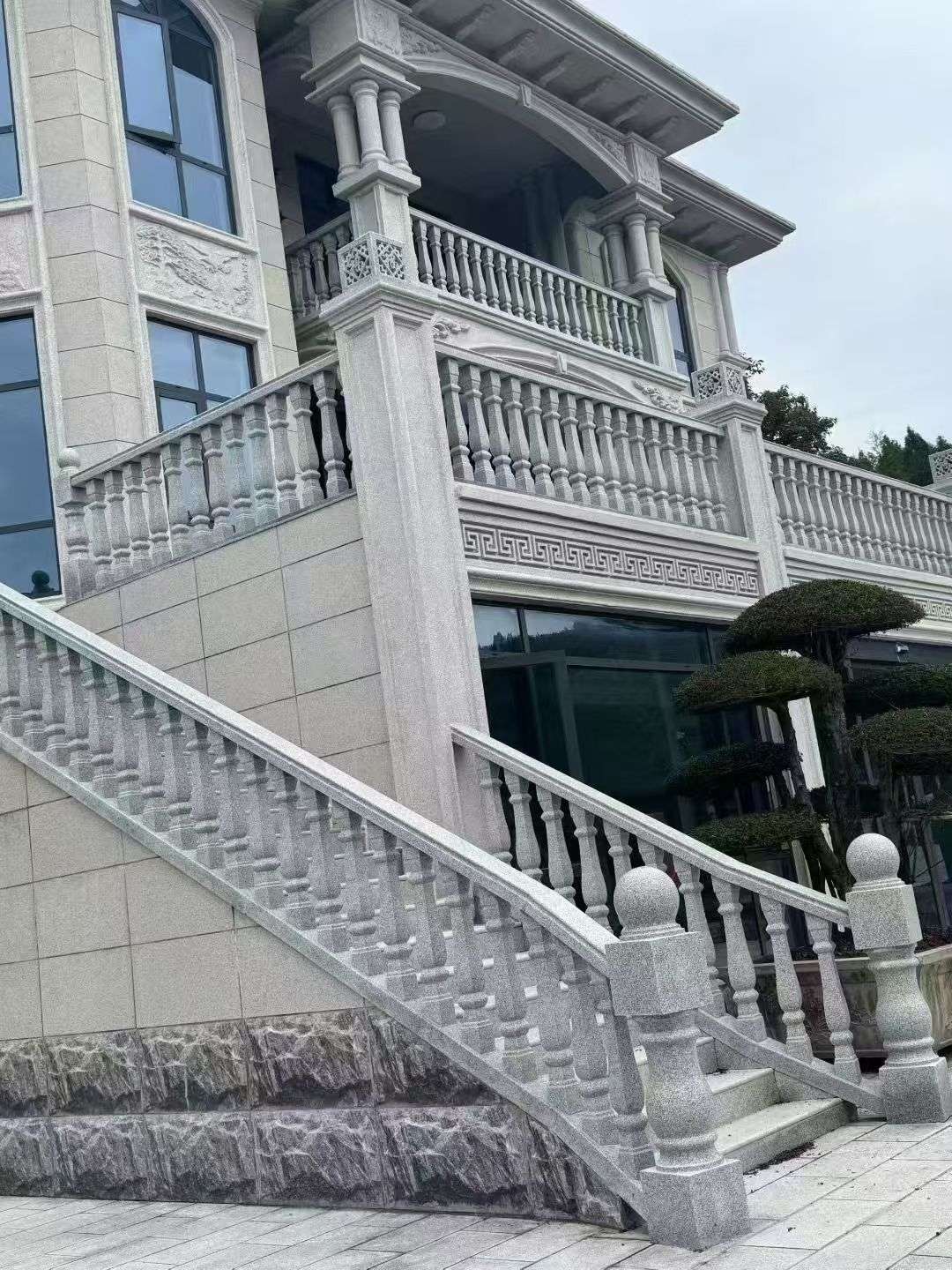 孝感 芝麻白别墅，栏杆