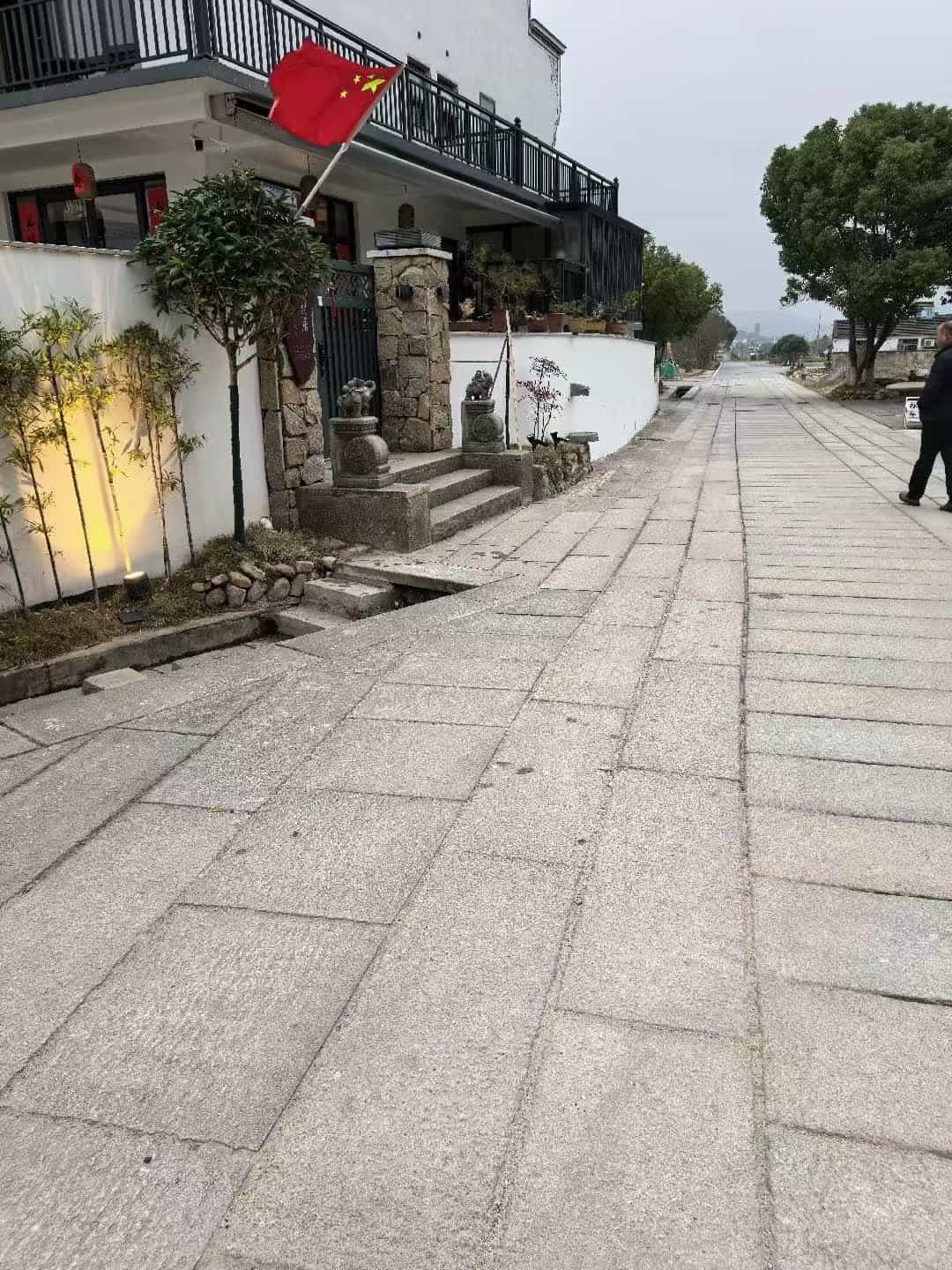 孝感仿古石铺装效果