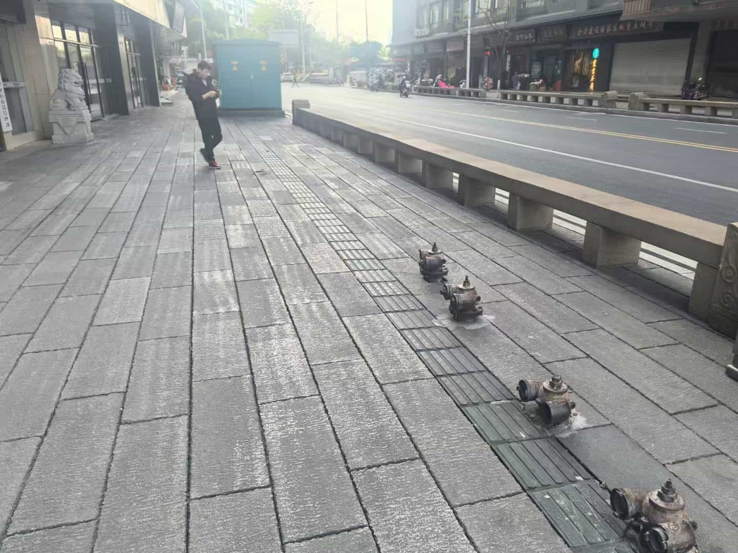 孝感仿古石铺装效果