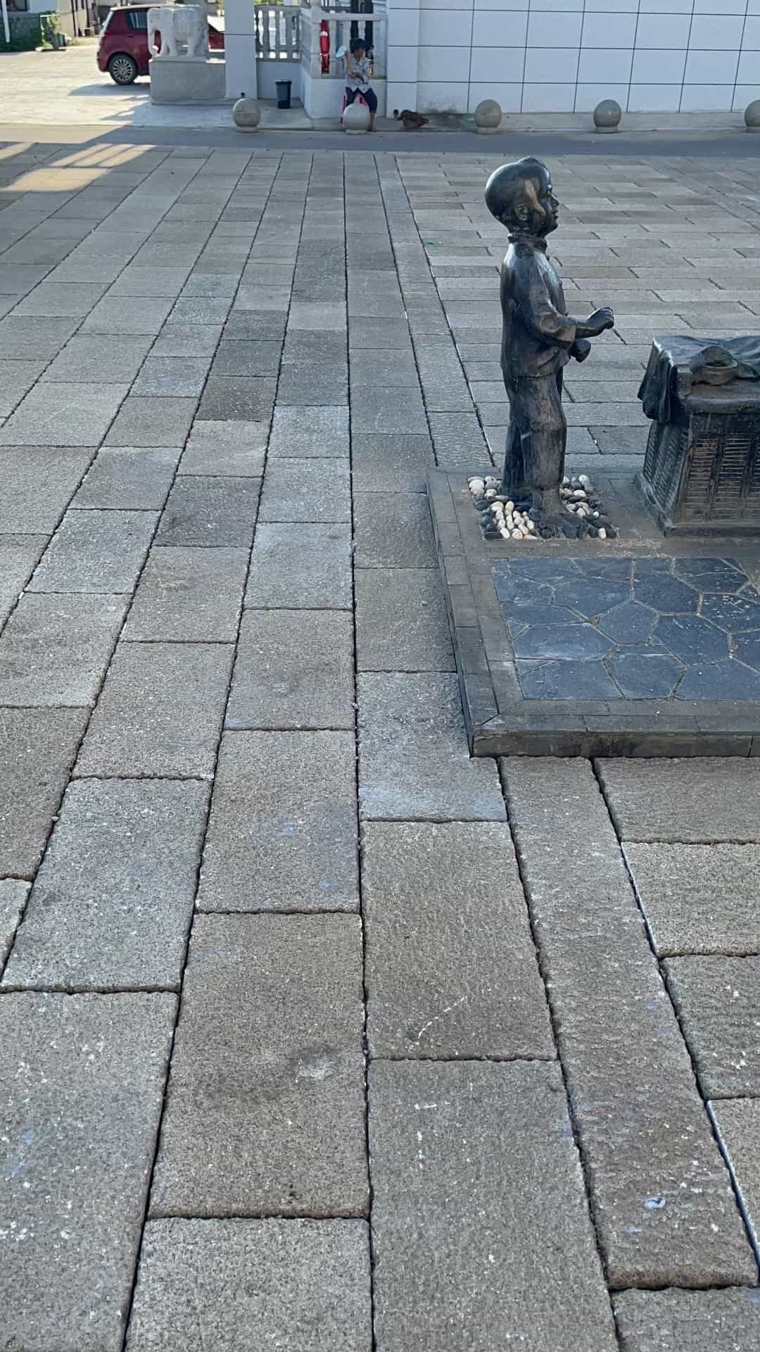 孝感仿古石铺装效果