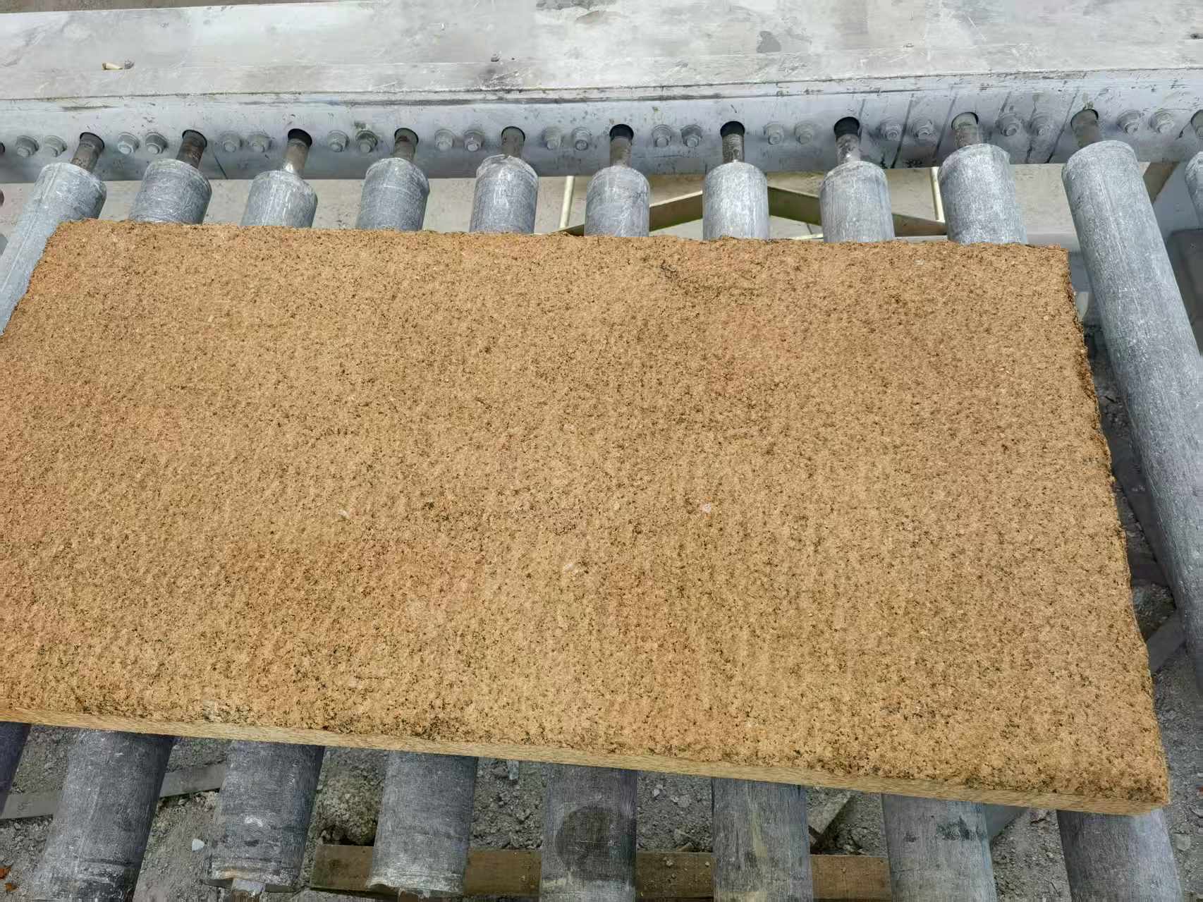 孝感 菠萝面老石板，做旧仿古石，流水线生产加工