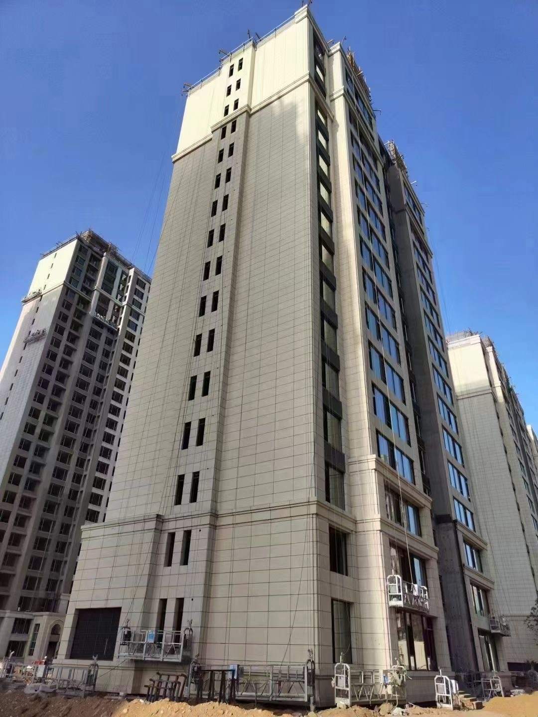 孝感黄金麻高端小区，外墙干挂