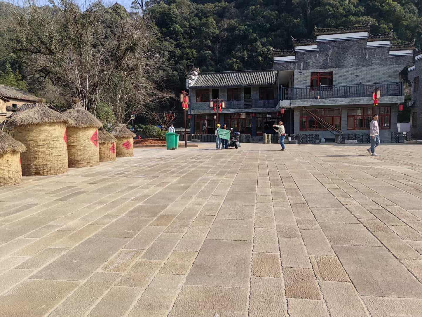孝感仿古石铺装效果