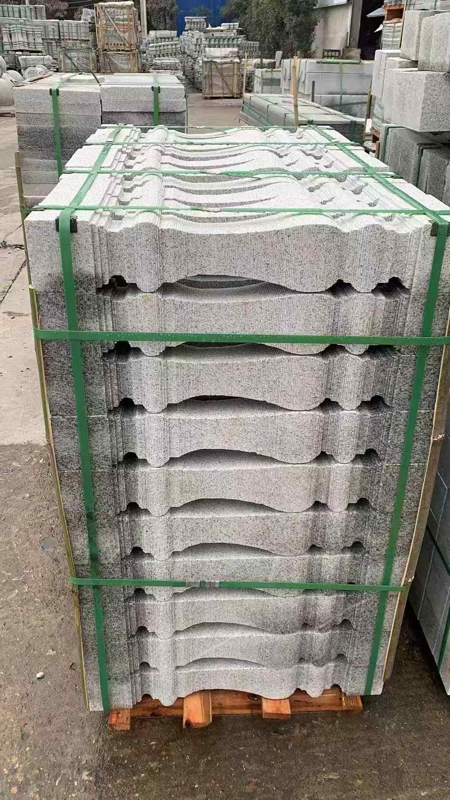 孝感 芝麻白方形拉丝面，栏杆花瓶柱