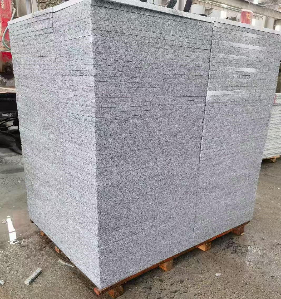 孝感 火烧面地铺石，街道广场园林市政工程板，1.8~5.0厚均有现货