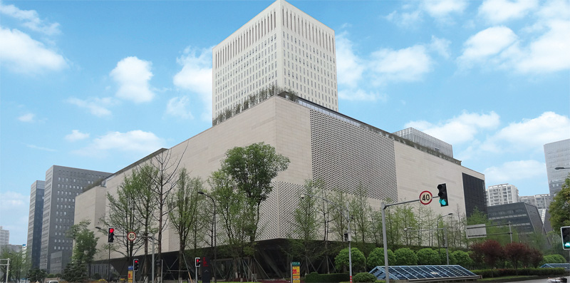 孝感花岗岩在外墙干挂案例